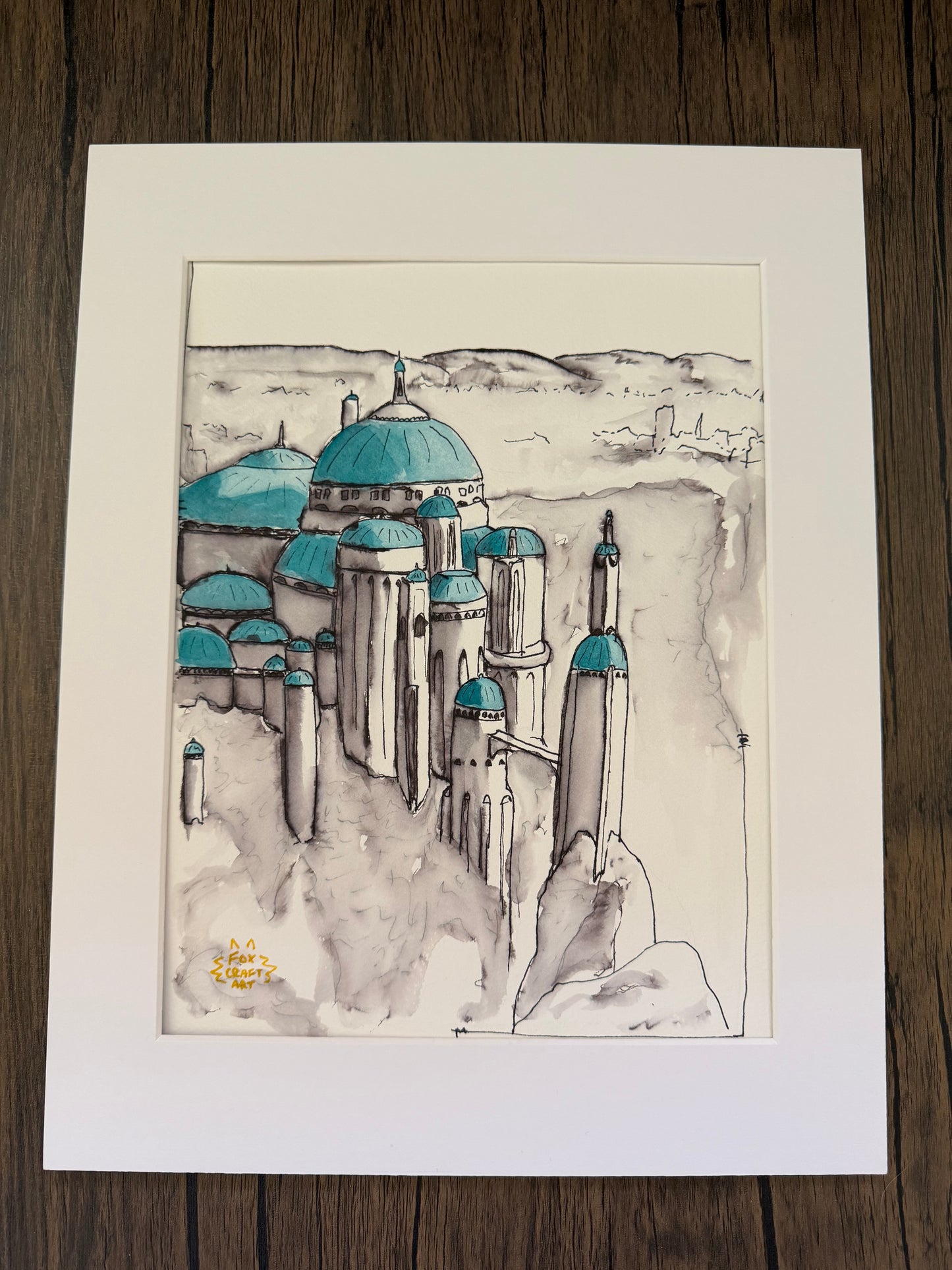 Naboo Watercolor Painting