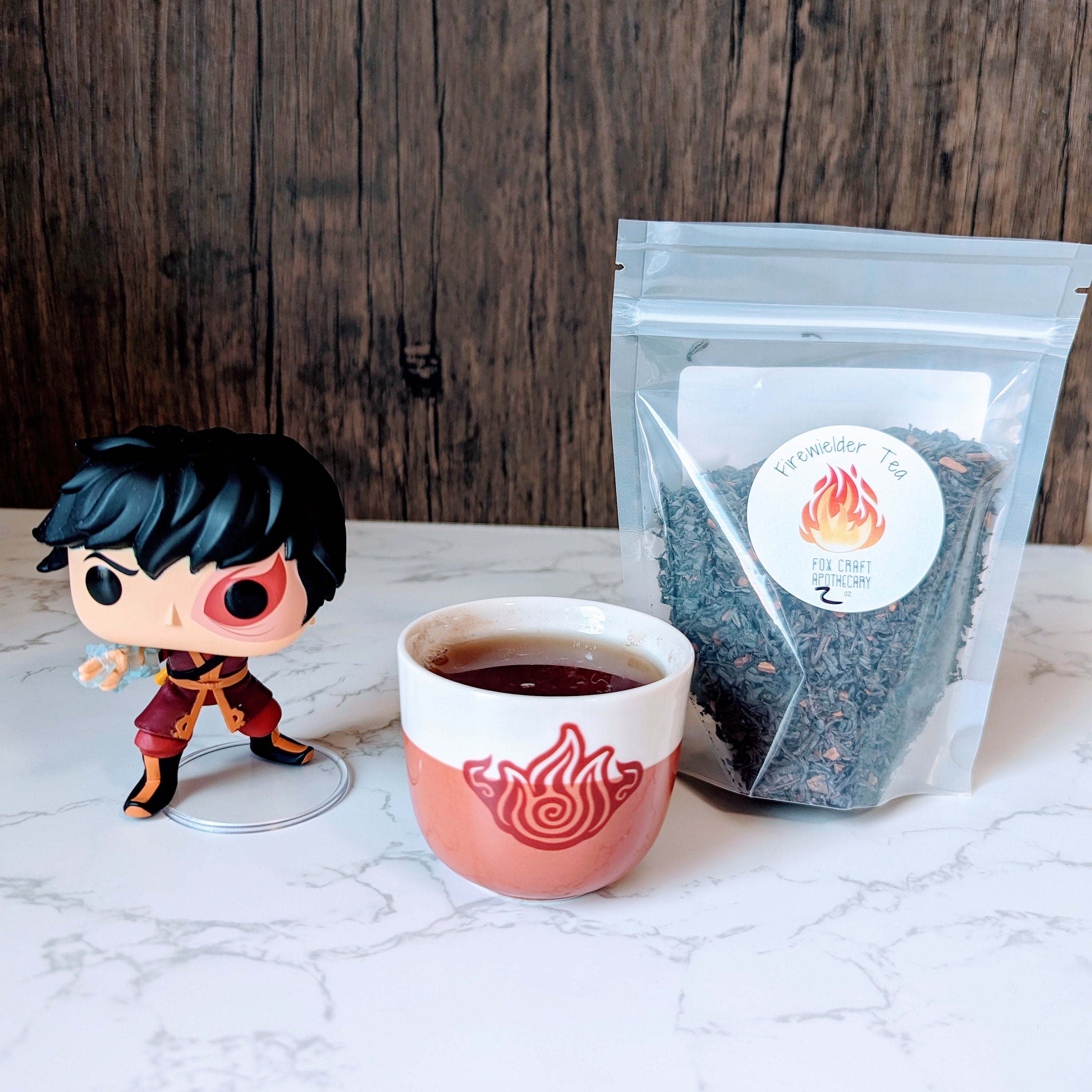 Fire Wielder Tea (Avatar-inspired tea) - Black Cinnamon Tea – Fox Craft ...